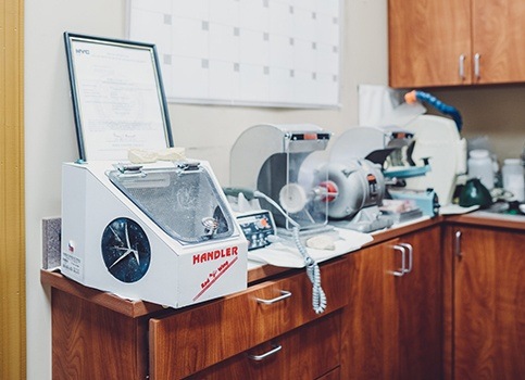 In office dental milling units